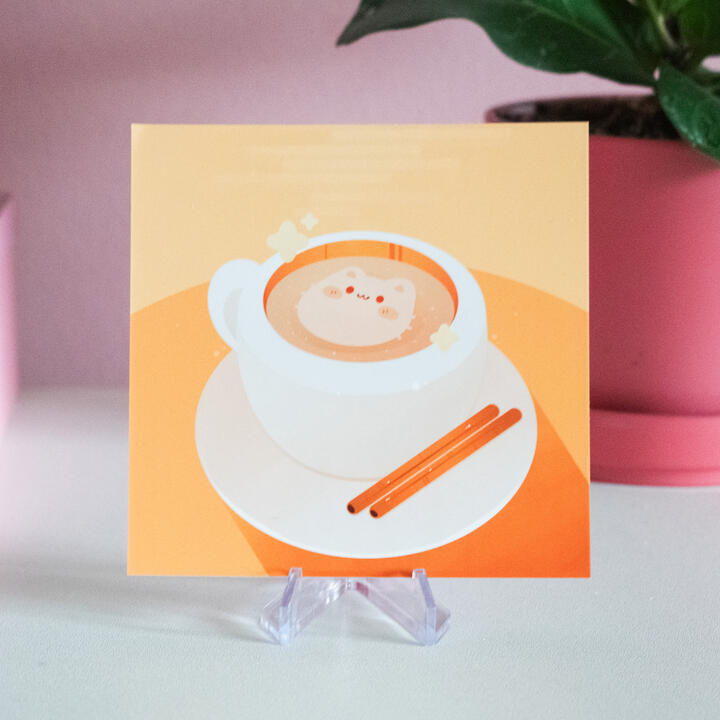 Print: Cinyamon Latte Print: Cinyamon Latte