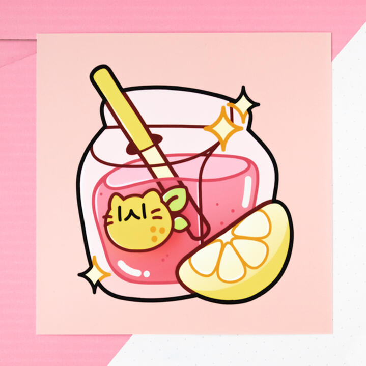 Print: Pink Lemonade (OC) Print: Pink Lemonade (OC)